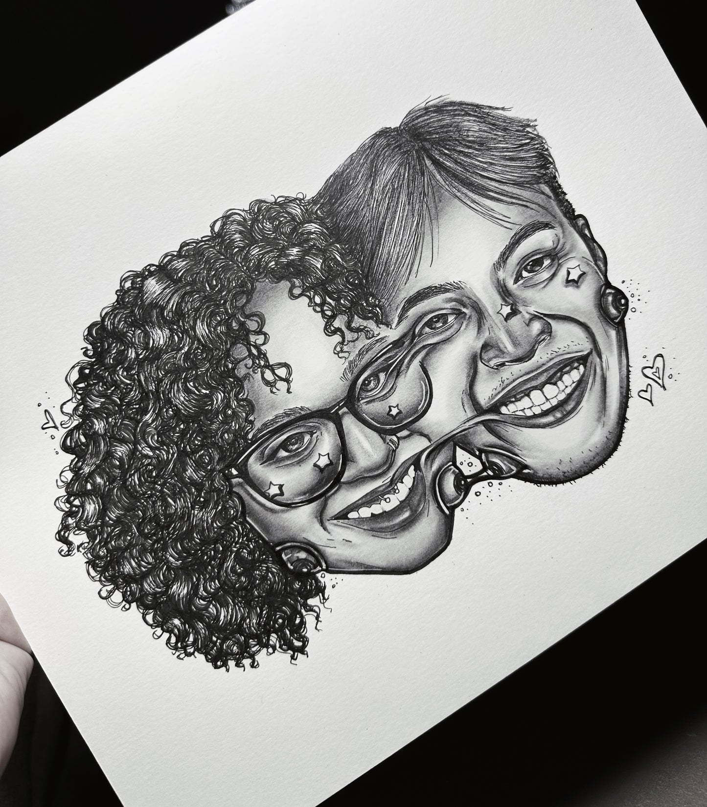 Creepy Cute Couples Portrait